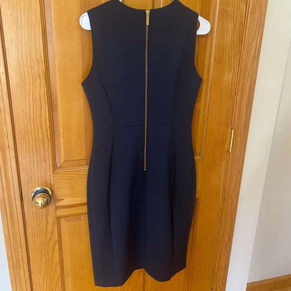 Calvin Klein Blue Pencil Dress - Picture 2 of 2
